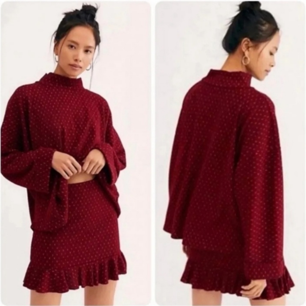 Free people Set the Mood two piece set